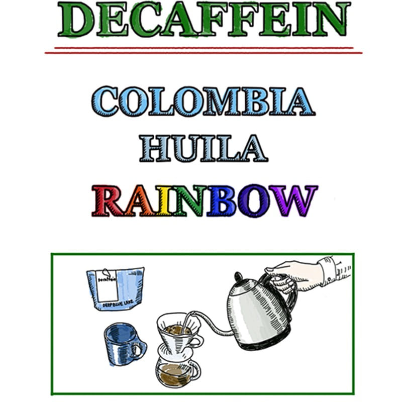 Decaffein  디카페인 콜롬비아 우일라 레인보우 (로스팅4월23일)